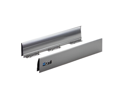 Боковина ящика HETTICH InnoTech, H70 мм, NL260 мм, цвет серый, правая, (V18)