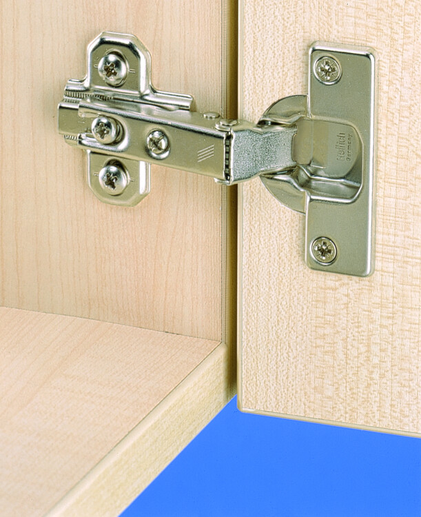 Петля Hettich, 1078662  Slide-on 2333-T42/26-K16 д/вкладных дверей, изгиб 16 открывание 95 градусов