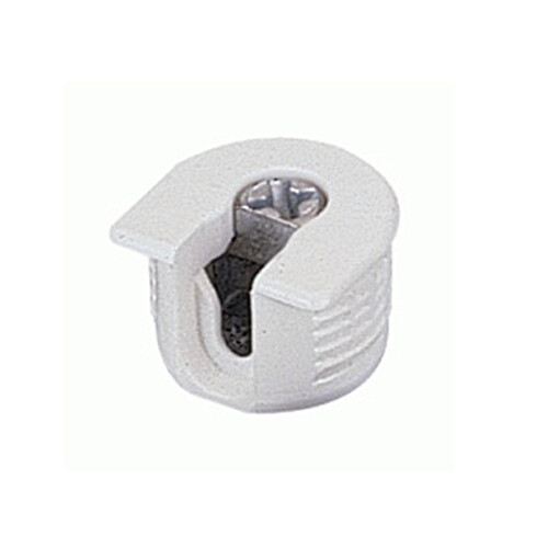 Эксцентриковая стяжка Hettich, 9064890 VB 35MD/16, белая, пластик