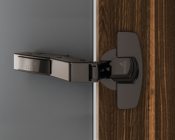 Петля Sensys 8639i, W45, угол 95°, чашка TH52, D35, накладная навеска (B 9), черный обсидиан
