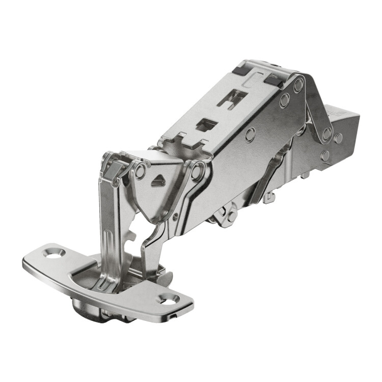 Петля Sensys 8687, угол 165°, чашка TH52, D35, накладная навеска (B 12,5), никелированная