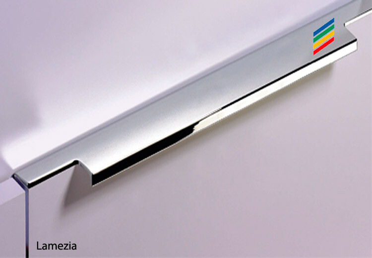 Pучка Hettich, 9105803 Lamezia, длина 395мм, глянцевый хром