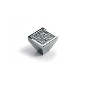 Ручка Hettich, 9113699  Lodi, 25х25 мм, хром глянцевый