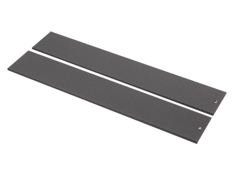 Комплект надставок на боковину TopSide InnoTech Atra, 144*470, Сталь, Антрацит