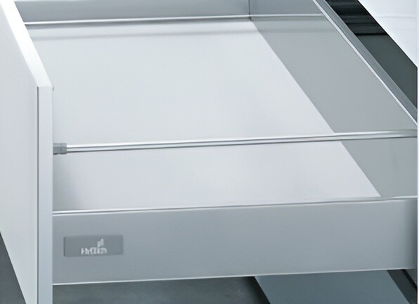 Комплект ящика Hettich, IT SS 420*144 серый полного выдвижения (индивид.упаковка) прикруч.