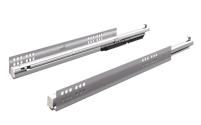 924372300 Направляющая HETTICH Quadro V6 L350 полного выдвижения для механизма Push to Open Silent, G30, для системы Innotech Atira, EB 12,5, (16), правая, (V20)