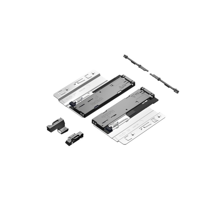 Механизм Push to open Silent для Quadro 4D V6 с демпфером Silent System, 8 - 20 кг