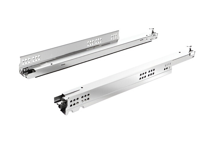 Направляющая HETTICH Actro You/деревянных ящиков полного выдвижения Silent System, G40, L450 ЕВ 21, правая, под фиксаторы