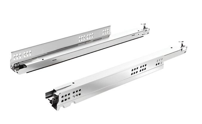 Комплект направляющих HETTICH Actro You/деревянных ящиков L400 полного выдвижения Silent System S, G40, ЕВ 21, под фиксаторы