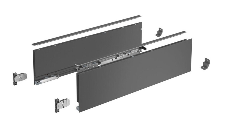 Комплект Ящика Avantech You, H139, Nl500, Антрацит С 4 Петлями Sensys 8645