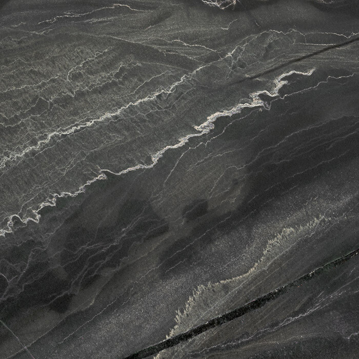Столешница Слотекс 8111/Pt Azurita black 3000×600×40 мм — 1п/5