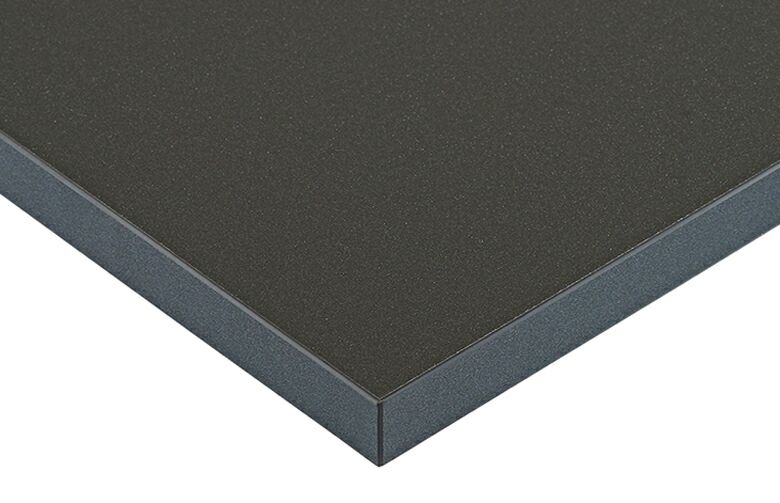 Плита МДФ Alvic Luxe 1240*18*2750 мм, глянец антрацит металлик (Antracita Pearl Effect)