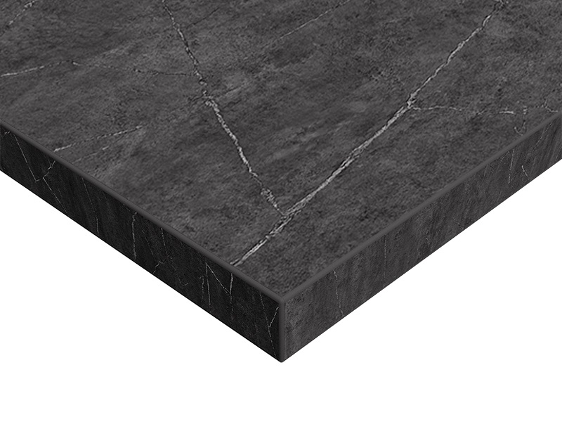 Плита ЛДСП Alvic SYNCRON 1240*18*2750 мм, керамика серебро 03 (Porcelain Silver 03 JA), двустороннее тиснение