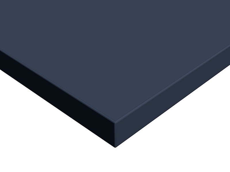 Плита МДФ Alvic Luxe 1240*18*2750 мм, глянец индиго (Indigo)