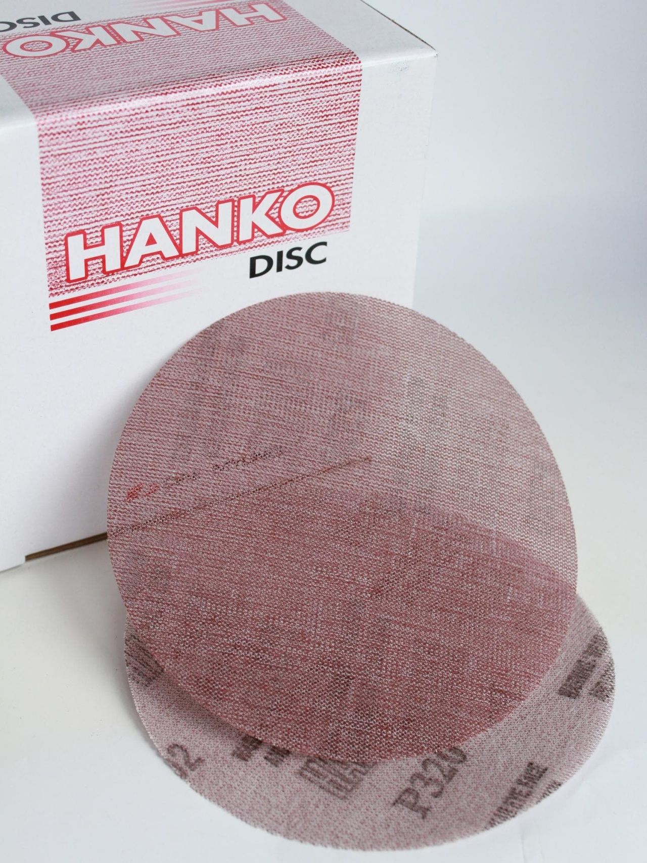 Диск шлифовальный на сетчатой основе SC442 Net Maroon 150 мм Hanko