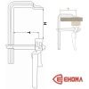 Струбцины F-образные кованные рычажные EHOMA G30L12